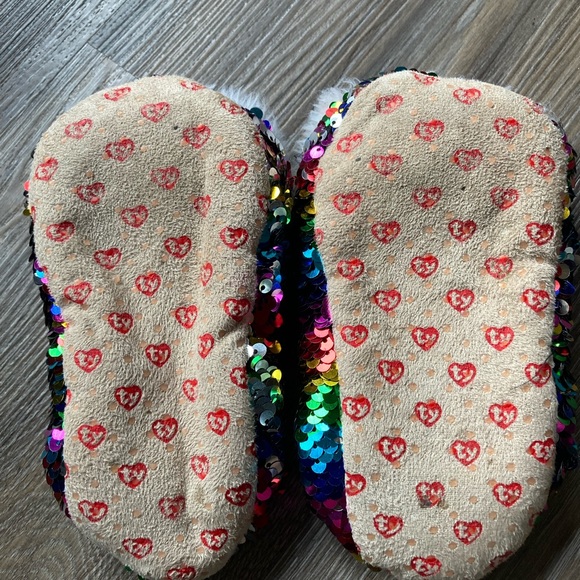 TY sequence fleece lined slippers - Picture 2 of 3
